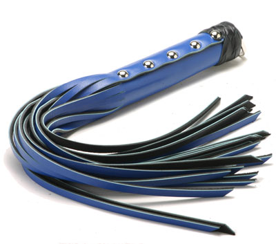 Blue Mid-Level Leather Whip